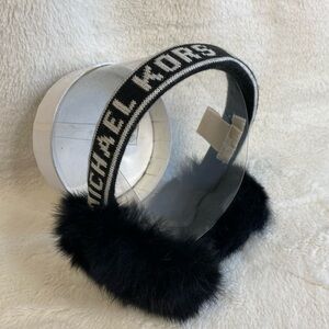Michael Kors Black Earmuffs NWT